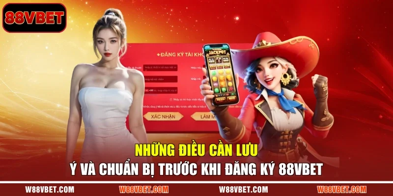 Những điều cần lưu ý và chuẩn bị trước khi đăng ký 88VBET